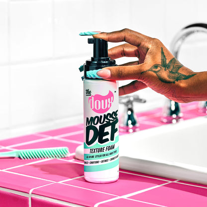 The Doux Mousse Def Foam All In One Styler For All Hair Types